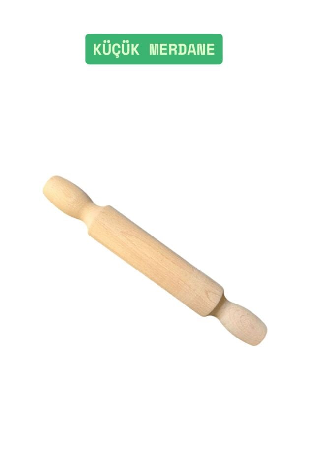 Kamptek Ahşap Atölyesinden Çocuk Hobi Oyun Merdanesi  Küçük