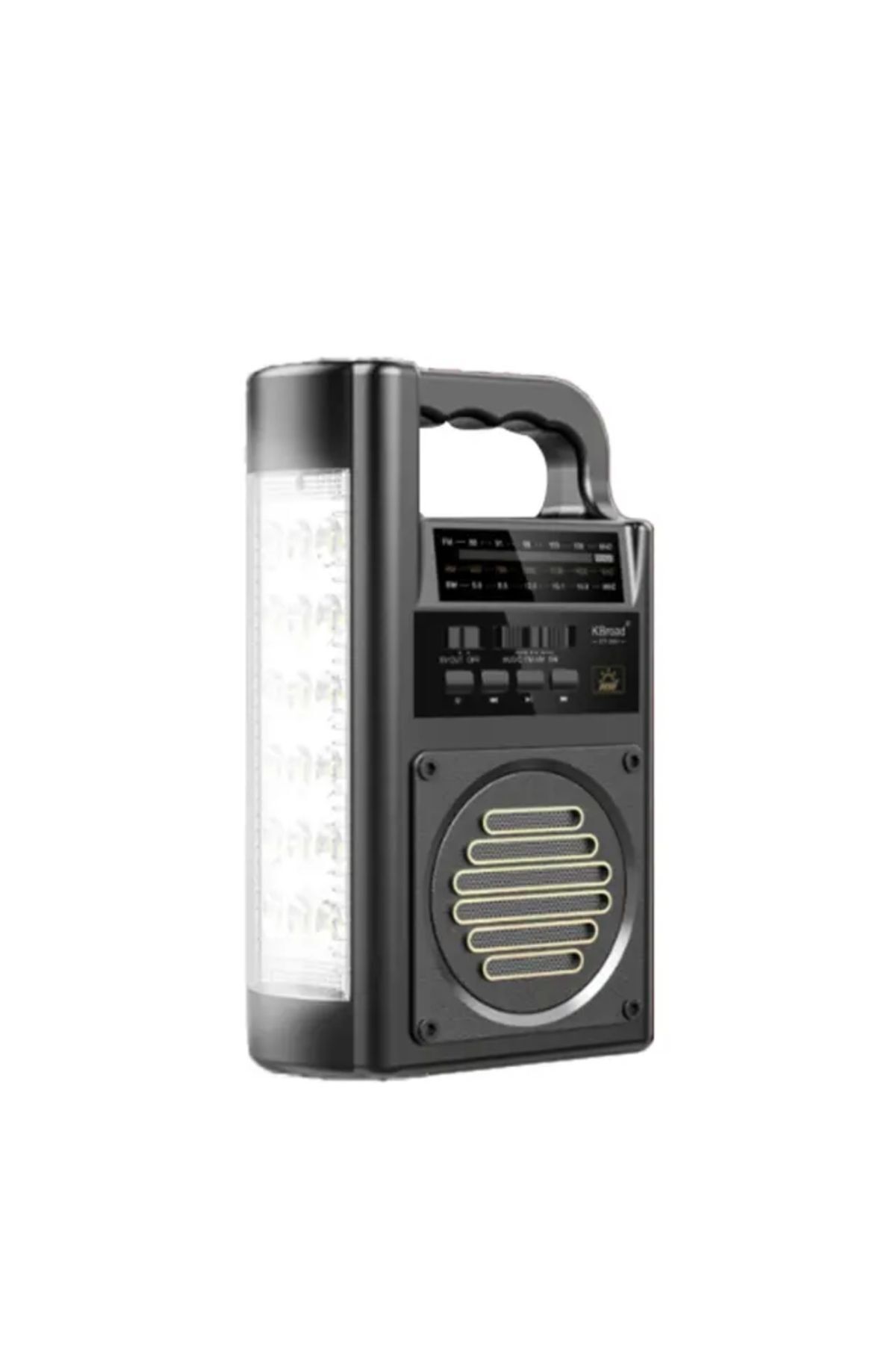 Kamp Doğa Çadır Dış Mekan Güclü Fenerli Bluetooth Speaker 3'' | Güneş Enerjili
