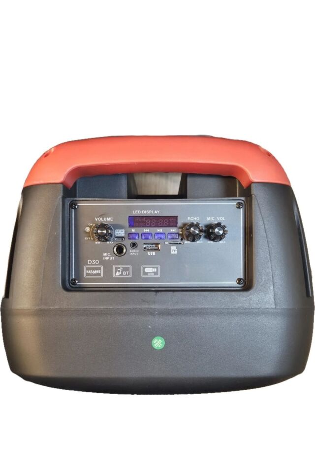 Büyük Boy 2*8 İnç Hoparlör Subwoofer Outdoor Dj Doğa Açık Alan Ses Sistemi Kumandalı Mikrafonlu