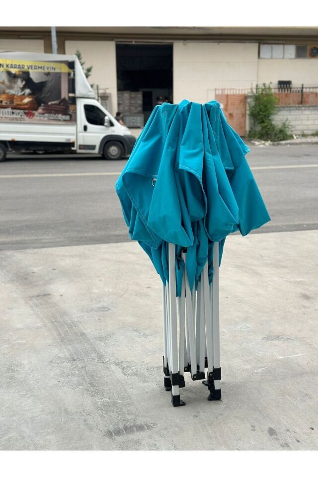 Kamptek Çadır Ürünler 300 X 300 Gazebo Katlanır Çardak Renk Şeçenekli Yeşil
