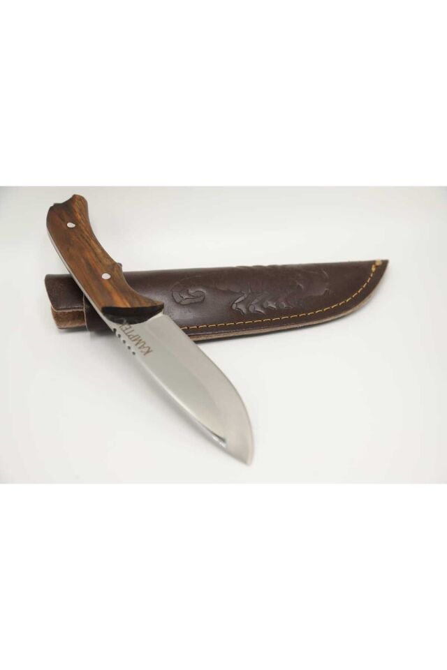KampTek Bushcraft Yüksek Kalite Doğa Bıçağı Kamp Bıçağı El yapımı