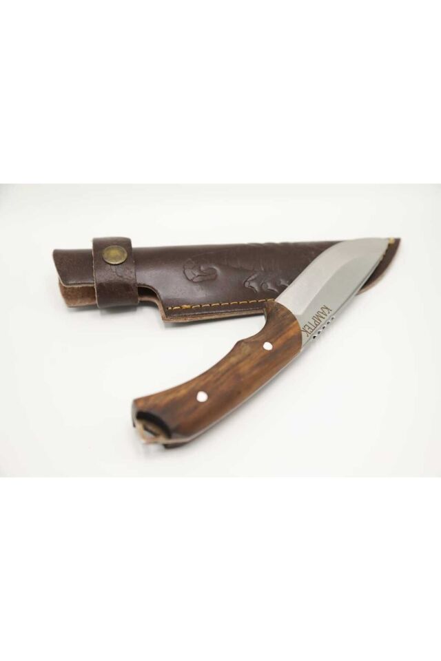 KampTek Bushcraft Yüksek Kalite Doğa Bıçağı Kamp Bıçağı El yapımı