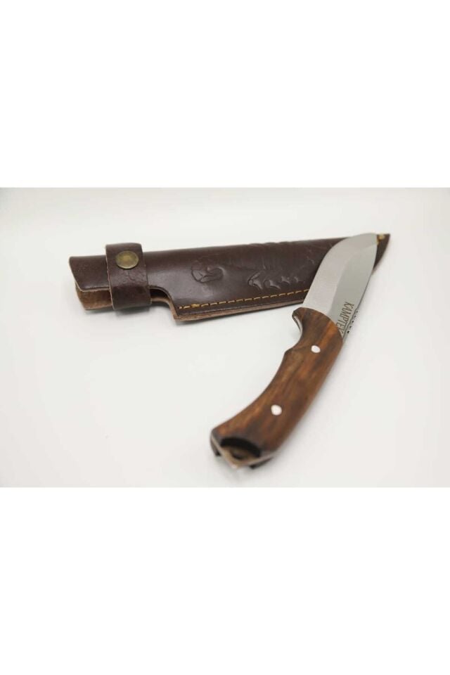 KampTek Bushcraft Yüksek Kalite Doğa Bıçağı Kamp Bıçağı El yapımı