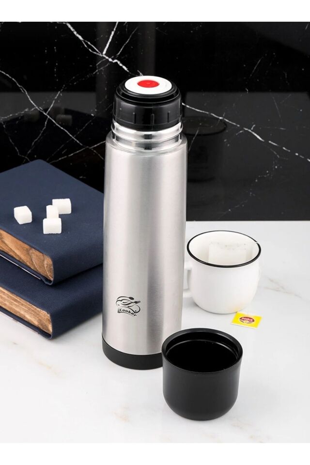 Vakum Izolasyonlu Çift Kat Paslanmaz Ve Kırılmaz Çelik Gövdeli Yerli Üretim Termos 500 ml
