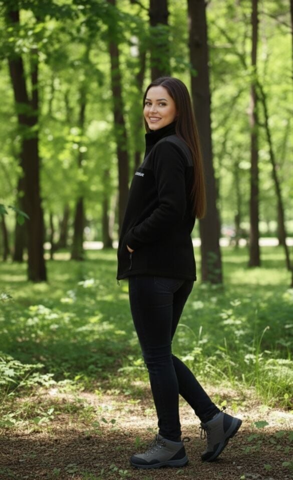 Camp One Slim Fit Anti Pilling Tüylenme Yapmayan Tam Fermuar Shoftshell Sweatshirt 3 Cepli Yerli Mav