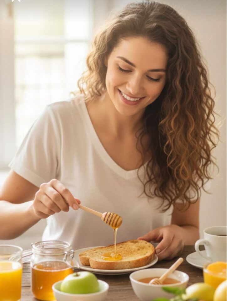 Organik Ahşap Bal Kaşığı Sağlık Dostu 15 Cm Bal Kaşığı Reçel Kaşığı 2 Adet