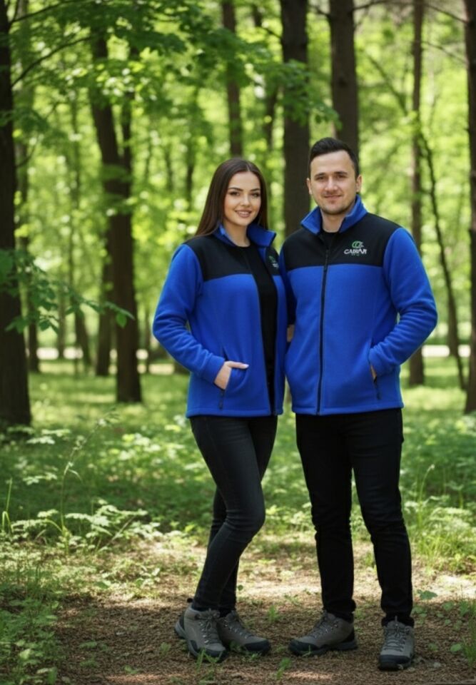 Camp One Slim Fit Anti Pilling Tüylenme Yapmayan Tam Fermuar 3 Cepli Shoftshell Sweatshirt Polar syh