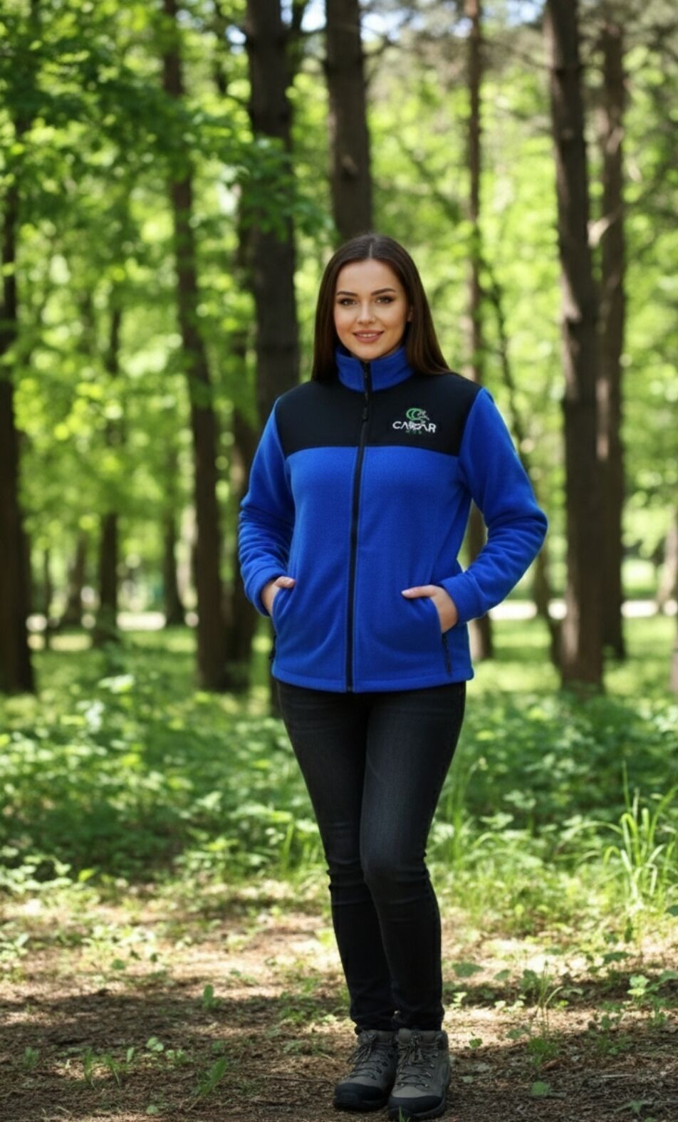 Camp One Slim Fit Anti Pilling Tüylenme Yapmayan Tam Fermuar 3 Cepli Shoftshell Sweatshirt Polar syh