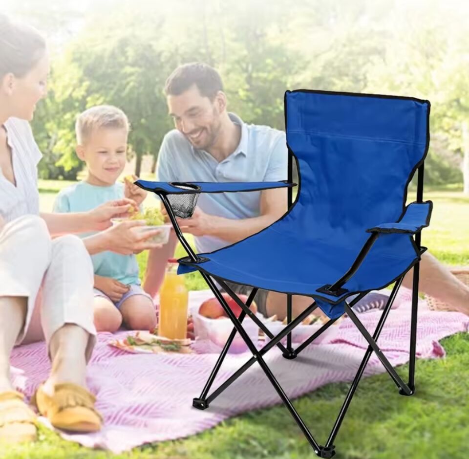 Katlanabilir Kamp Doğa Piknik Sandalyesi Kılıf Hediyeli