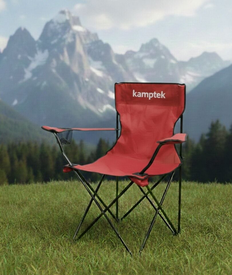 Katlanır Kamp Doğa Piknik Sandalyesi Kılıf Hediyeli