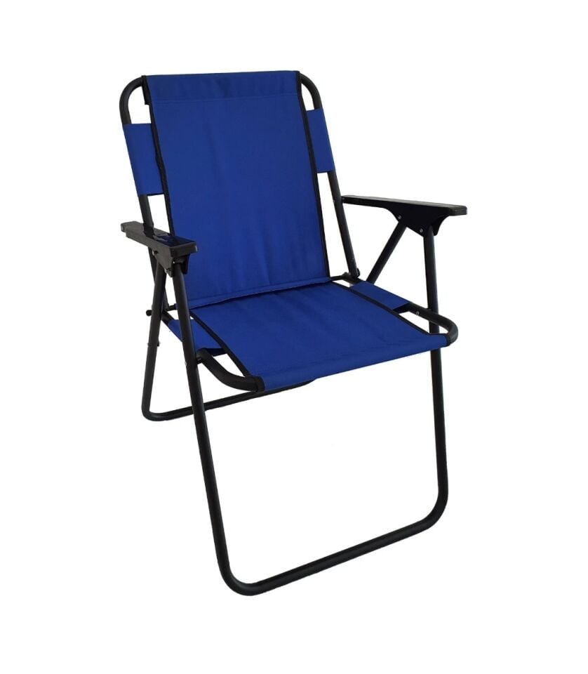 Metal Katlanır Kamp Karavan Doğa Piknik Plaj Sandalyesi