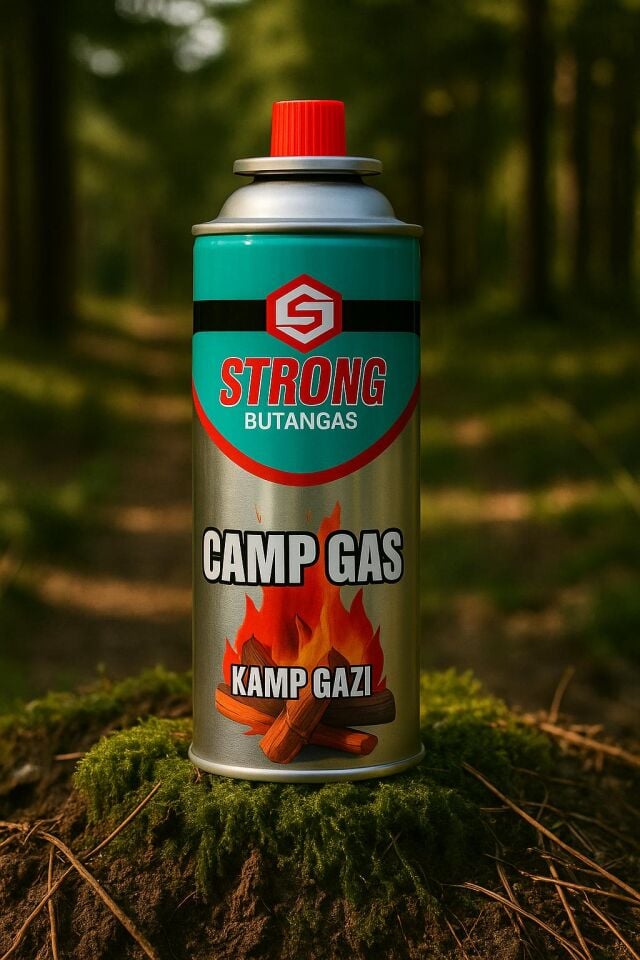Kamptek Strong Kamp Ocak Gazı Valfli Pürmüz Kartuşu  1 Adet