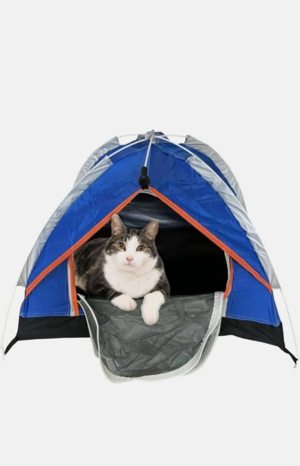 Kamptek Portatif Katlanabilir Evcil Hayvan Çadırı Büyük Boy (74x52x47 Cm)