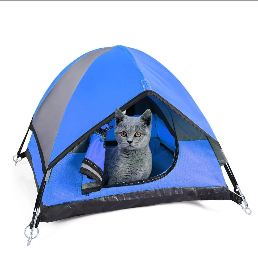 Kamptek Portatif Katlanabilir Evcil Hayvan Çadırı Büyük Boy (74x52x47 Cm)