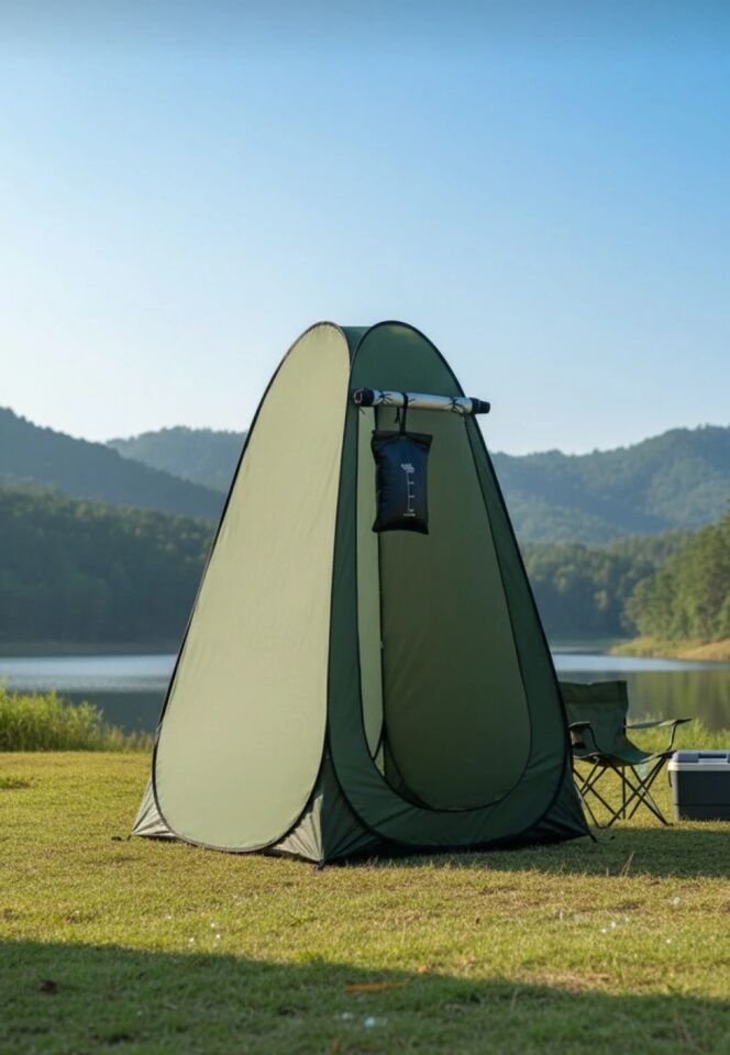 Kamp Alanı Duş Giyinme Wc Çadırı Fotoğrafcı Prova Kabini 190x120x120