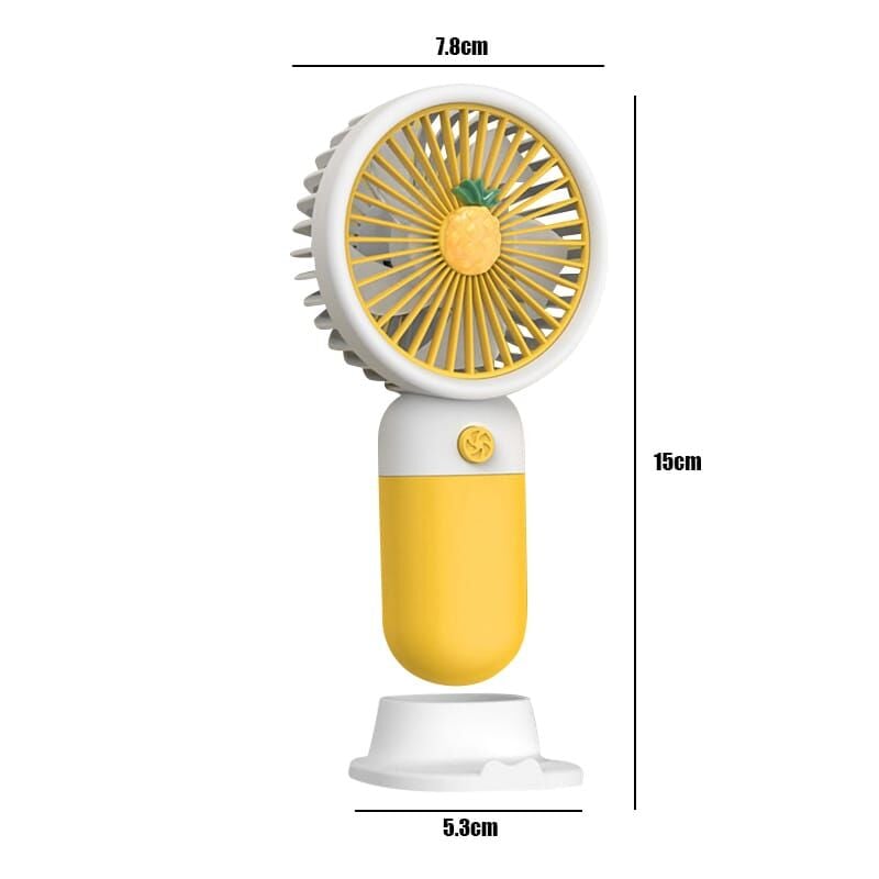 Kamptek Sarj Edilebilir Mini Taşınabilir El Fanı El Vantilatör Karışık Modeller