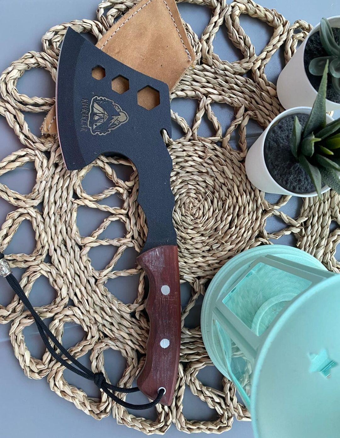 Kamptek Kamp Baltası Siyah