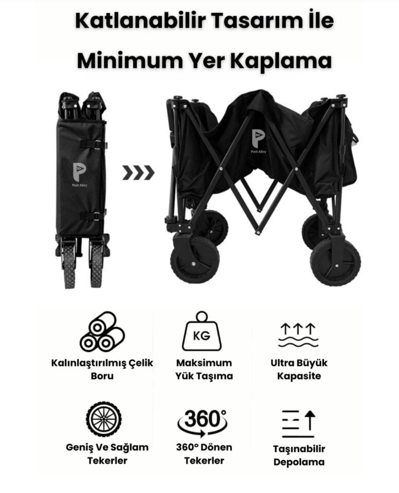 Kamp Doğa Karavan Taşıma Arabası No:1 Orta