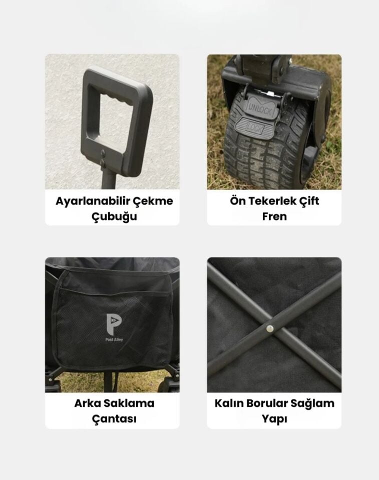 Kamp Doğa Karavan Taşıma Arabası No:1 Orta