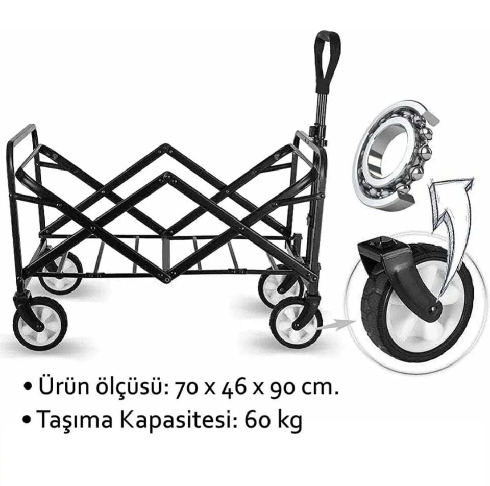 Kamp Doğa Karavan Taşıma Arabası No:1 Orta