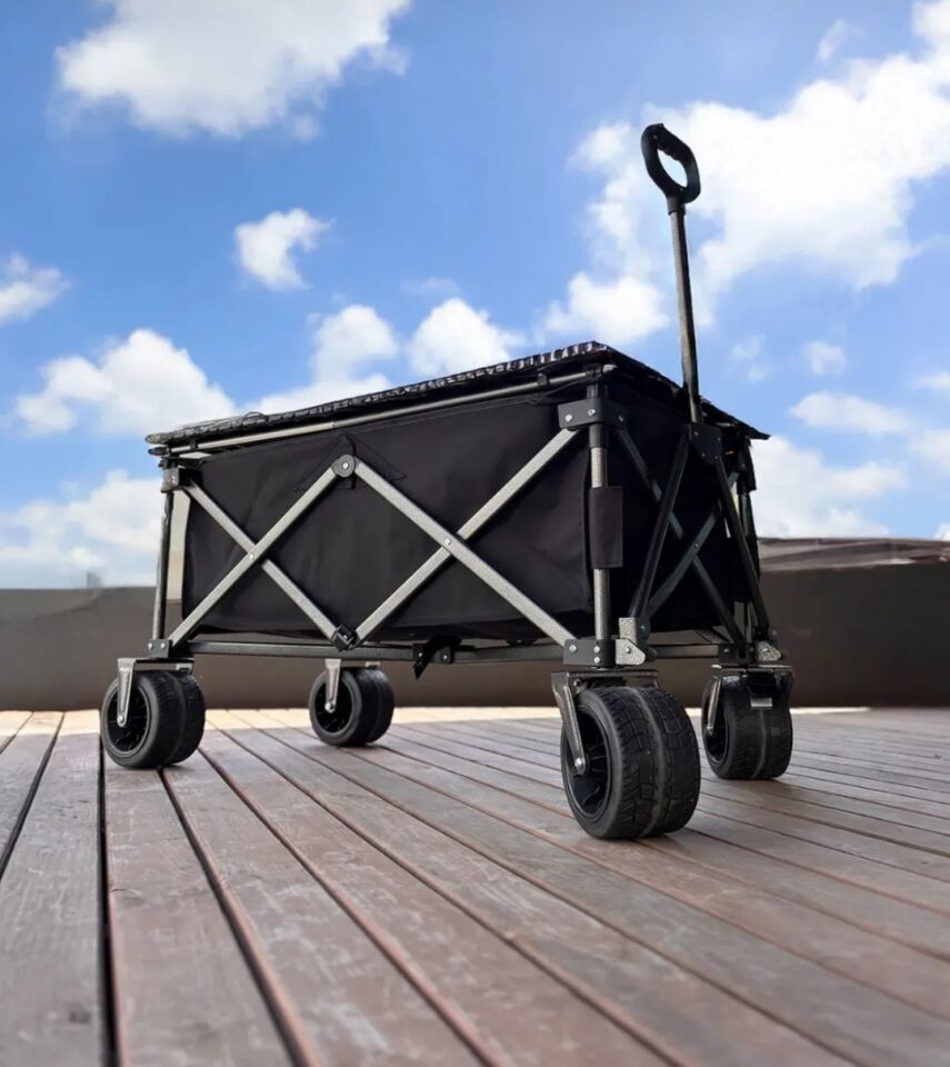 Katlanabilir Kamp Masalı Profesyonel Taşıma Arabası No:2 Büyük