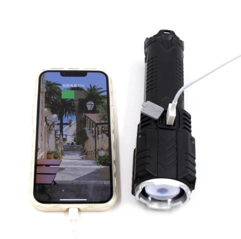 Profesyonel Alaska El Feneri Fonksiyonel 1200 Lümen