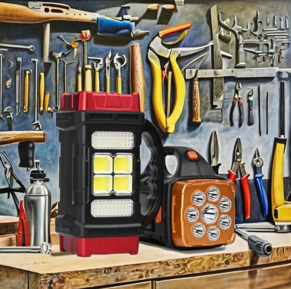 Fonksiyonel Işıldak Fener İkaz Lambası Kamp Çadır