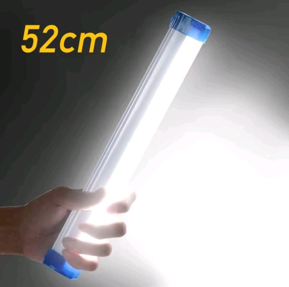 SARJLI KAMP KARAVAN ÇADIR SARJLI FLOROSAN 52 CM LAMBA FONKSİYONEL IŞILDAK