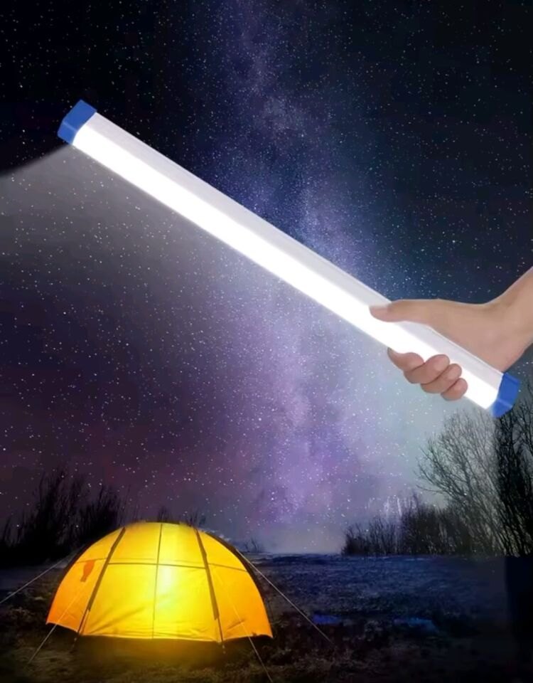 SARJLI KAMP KARAVAN ÇADIR SARJLI FLOROSAN 52 CM LAMBA FONKSİYONEL IŞILDAK