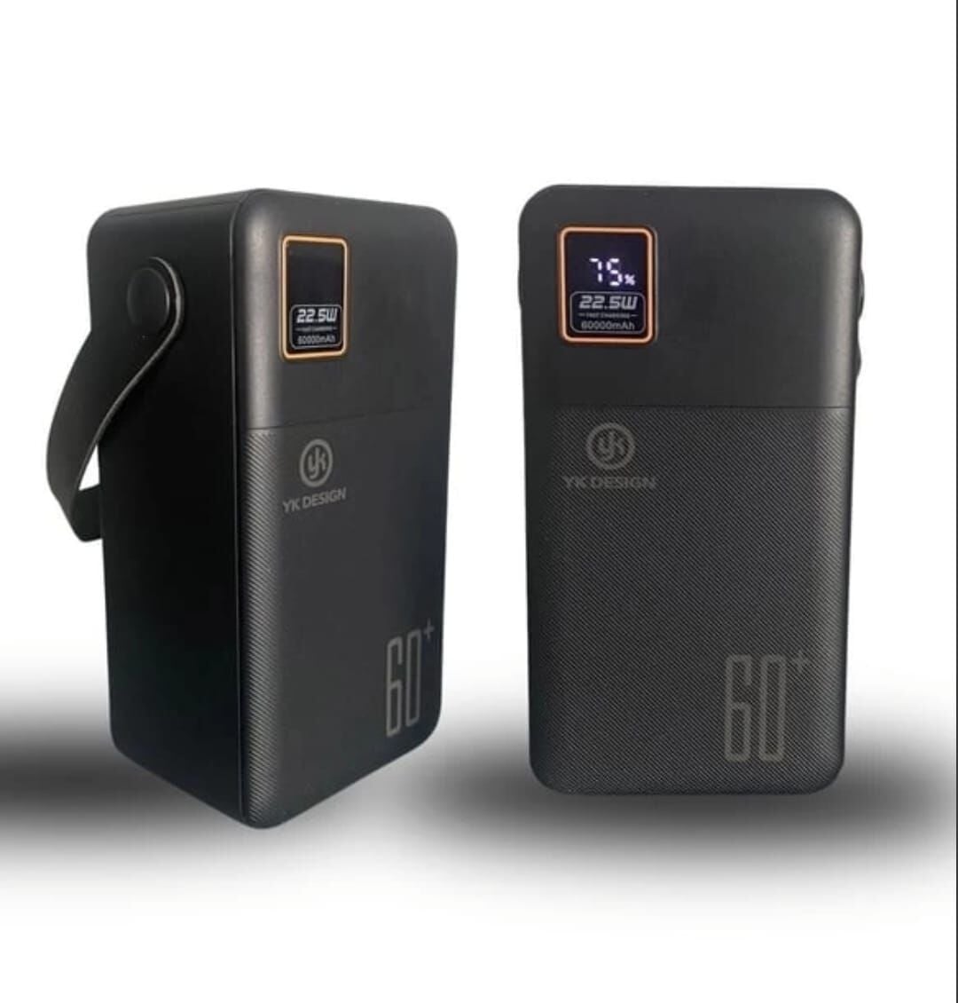 Ultra Dayanıklı Uzun Ömürlü Poerbank Hızlı Şarj Destekli 22.5W 60000 Mah Powerbank Kamp Karavan Çadır