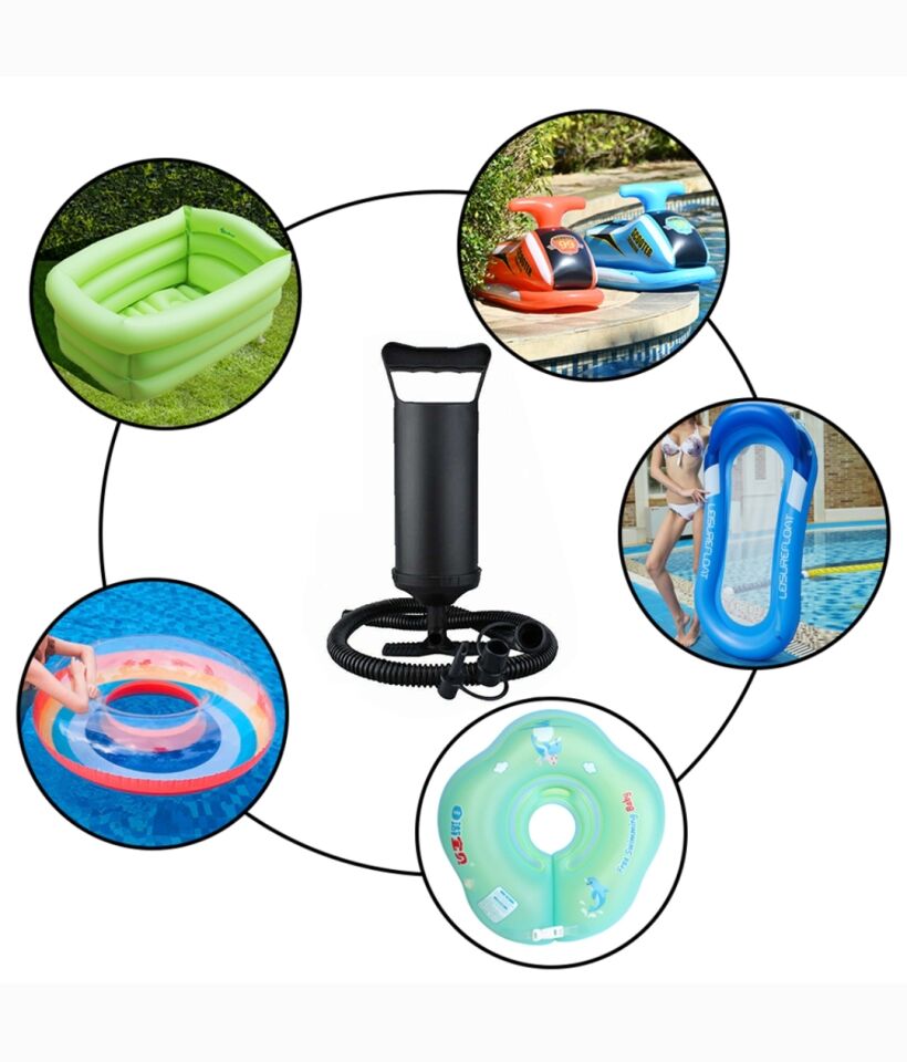 Şişirme Pompası Çift Etkili Set Pompa Manuel Yatak Pompası