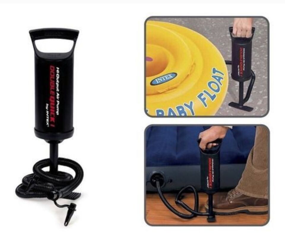 Şişirme Pompası Çift Etkili Set Pompa Manuel Yatak Pompası