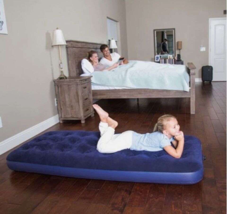 Tek Kişilik Kamp Doğa  Şişme Yatak Bestway Dolgulu Yatak Kalın Model