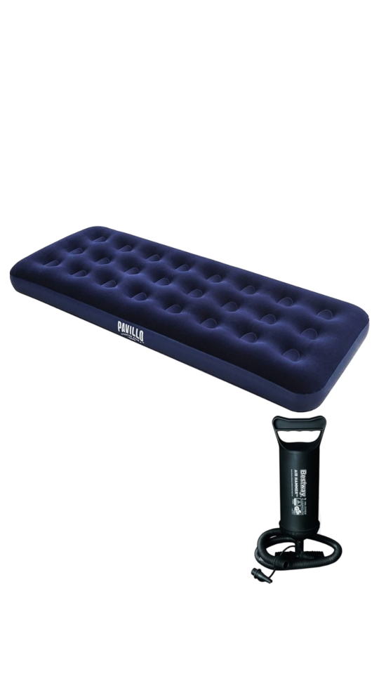 Tek Kişilik Şişme Yatak Set Pompa Dahil