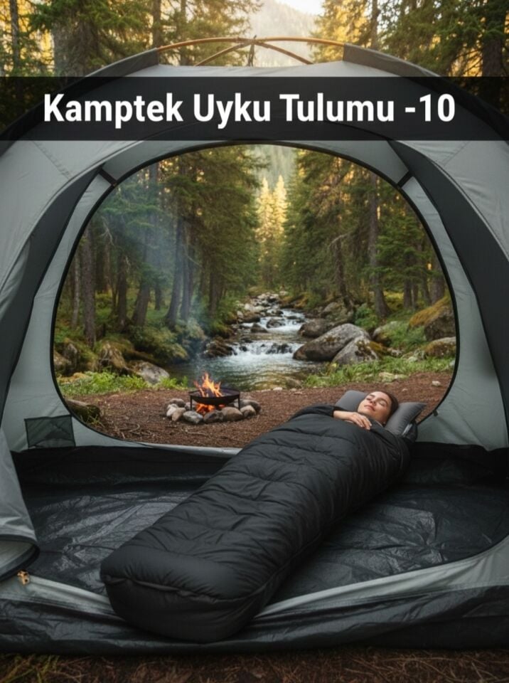 Doğa Kamp Balıkçılık Outdoor Su Geçirmez Uyku Tulumu -10