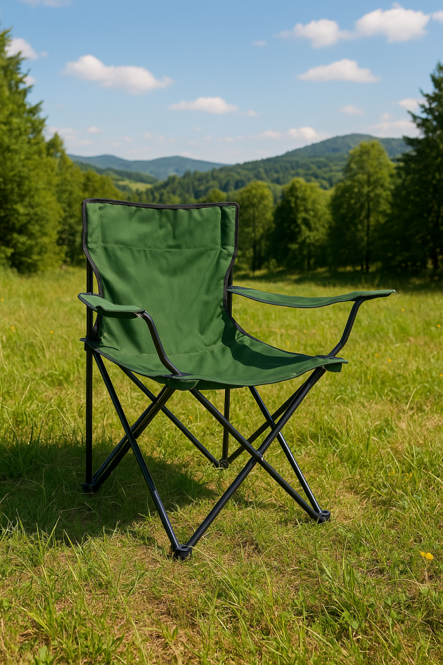 Katlanabilir Kamp Doğa Piknik Sandalyesi Kılıf Hediyeli