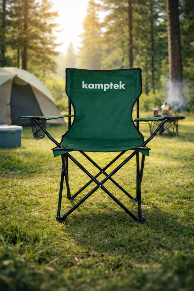 Katlanabilir Kamp Doğa Piknik Sandalyesi Kılıf Hediyeli