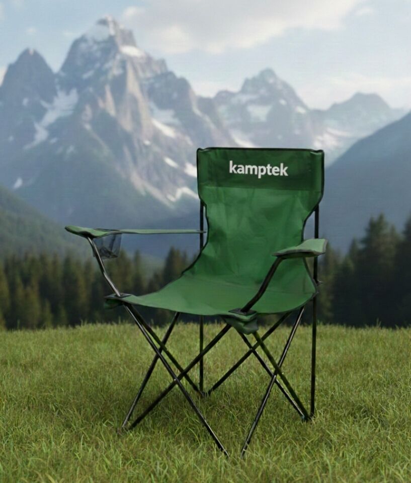Katlanabilir Kamp Doğa Piknik Sandalyesi Kılıf Hediyeli