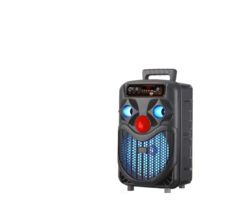 Mikrafonlu Bluetooth Hoparlör Parti Eğlence LED Işıklı Speaker