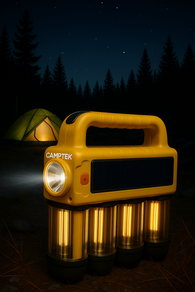 Güneş Enerjili Projektör Işıldak Tipi Lamba