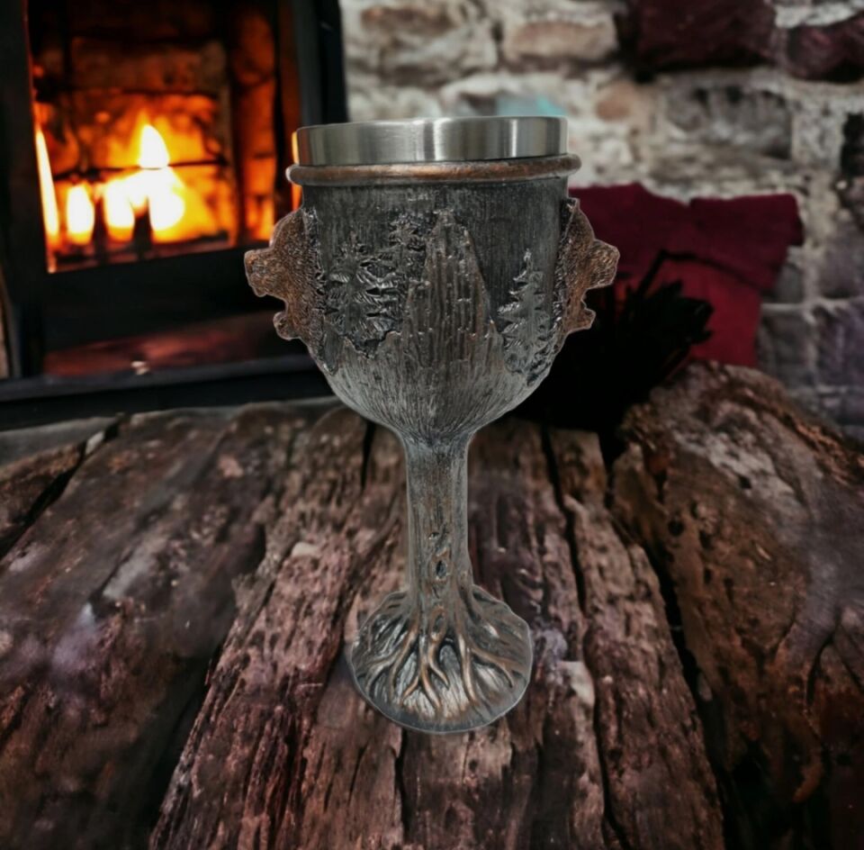 Paslanmaz Çelik Ayı Görünümlü Tasarım Kadeh Bardak 1 Adet