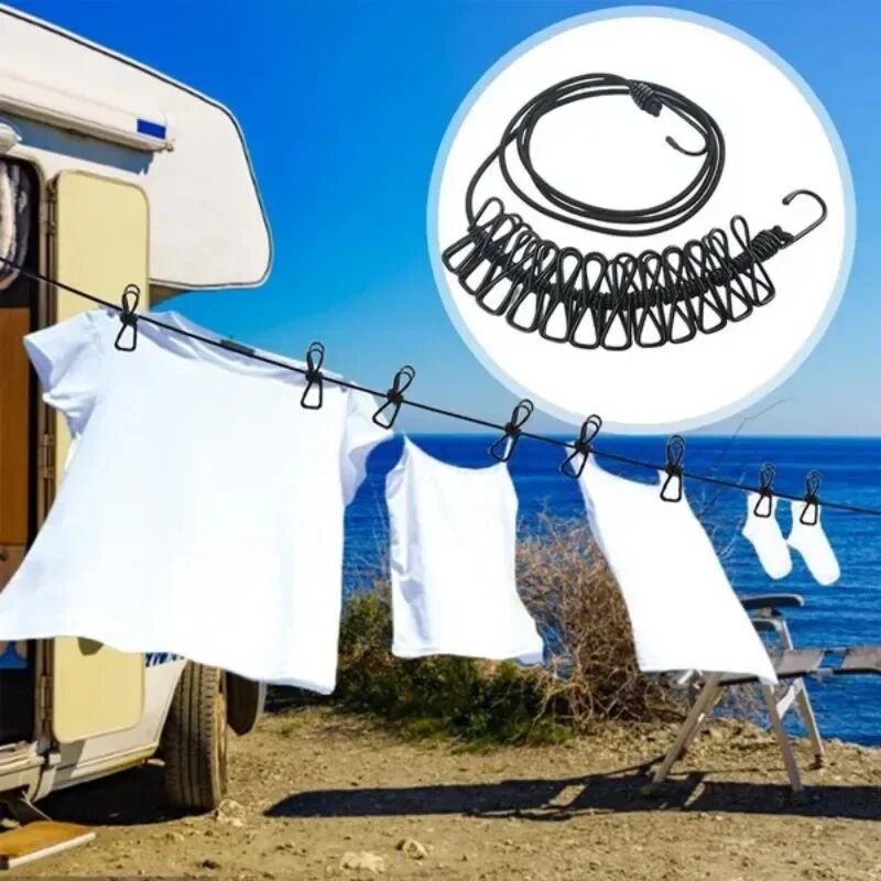 Karavan Kamp Doğa Pratik Çamaşır İpi Askı Aparatı