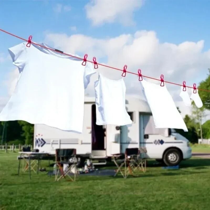 Karavan Kamp Doğa Pratik Çamaşır İpi Askı Aparatı