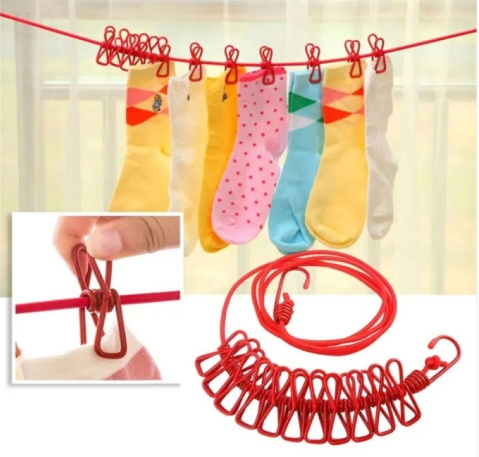 Karavan Kamp Doğa Pratik Çamaşır İpi Askı Aparatı