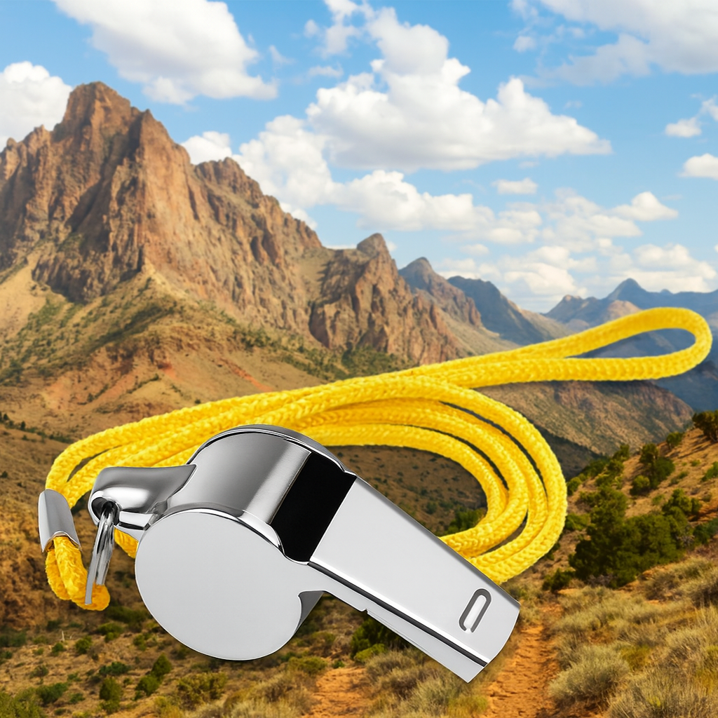 Kamp Deprem Dağcılık Acil Durum Düdüğü Anahtarlıklı