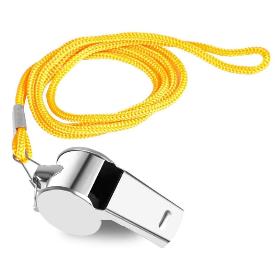 Kamp Deprem Dağcılık Acil Durum Düdüğü Anahtarlıklı