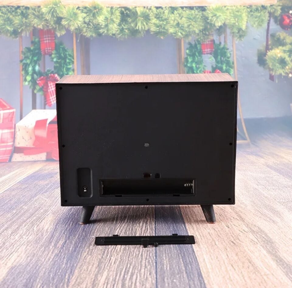 Wintage Dekoratif TV Tasarım Şömine Lamba Dekor