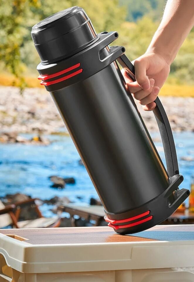 Kamp Doğa Avcı Termosu Kaliteli 48 Saat Soğuk Sıcak