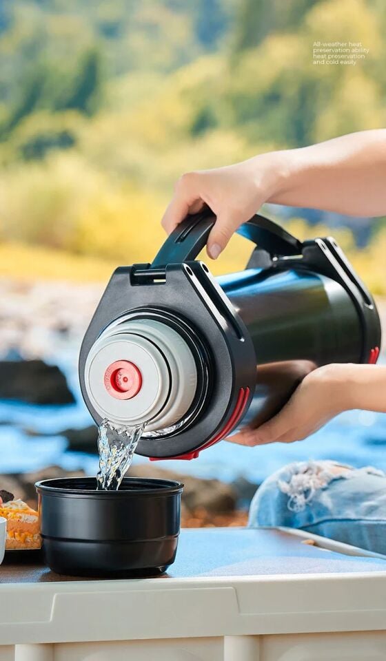 Kamp Doğa Avcı Termosu Kaliteli 48 Saat Soğuk Sıcak