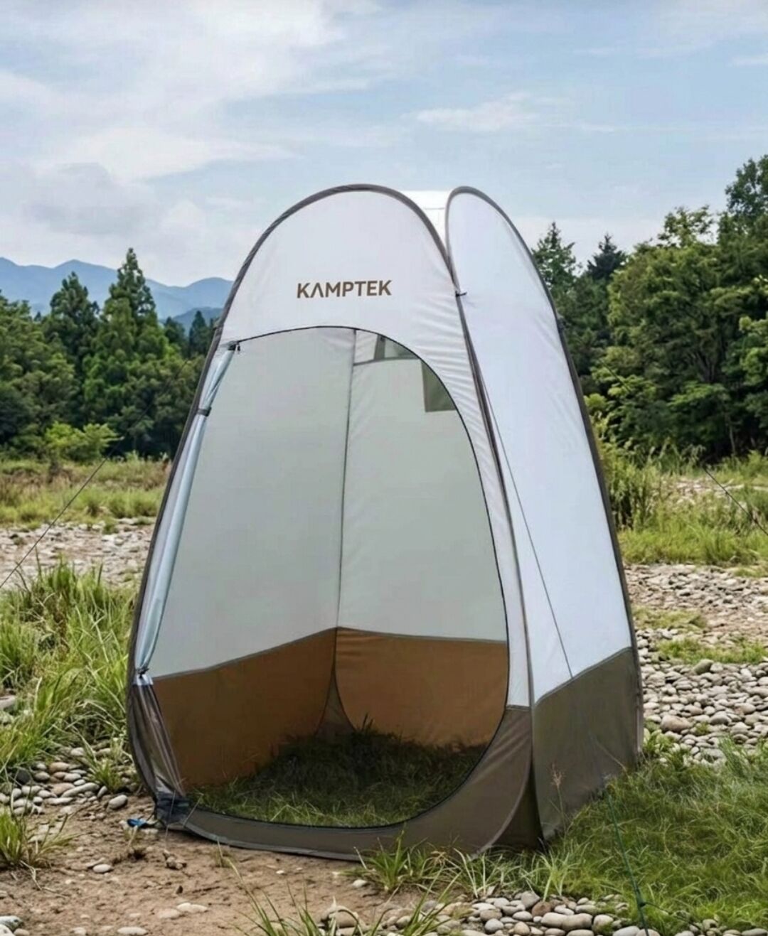 Kamptek Pop-Up Otomatik Giyinme ve Duş Çadırı 190 cm - Portatif Kamp Tuvaleti Kabini ve Plaj Soyunma Çadırı  Kamp Çadırı Kamp Çadırı